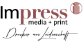 Logo Impress media + print