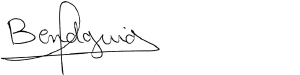 Signature Khadija Bendguigue