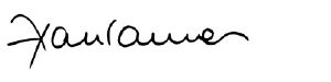 Signature Jan Tanner